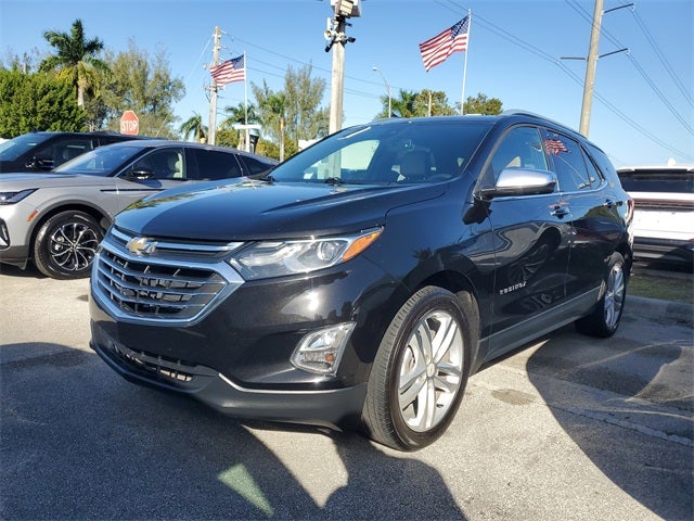 Used 2019 Chevrolet Equinox Premier with VIN 2GNAXNEVXK6179344 for sale in Doral, FL