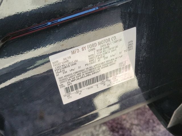 2018 Lincoln MKX Premiere