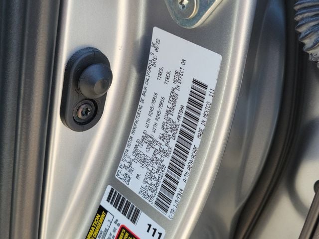 2022 Toyota Tacoma SR V6