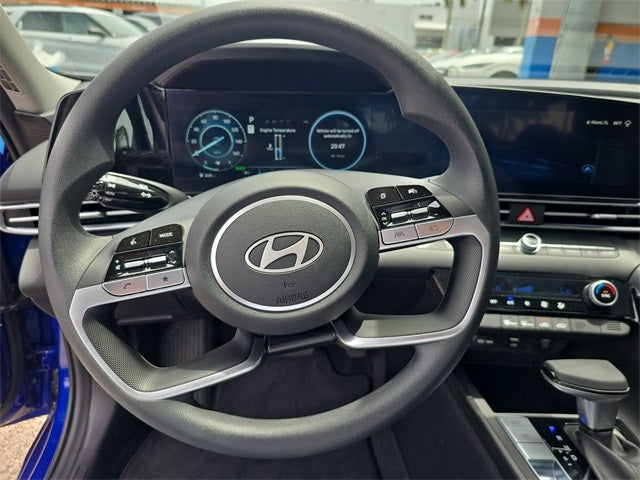 2024 Hyundai Elantra Hybrid Blue