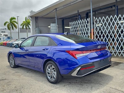 2024 Hyundai Elantra Hybrid Blue