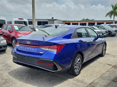 2024 Hyundai Elantra Hybrid Blue